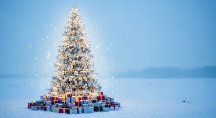 decorated christmas tree