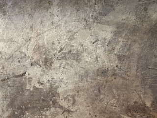 Obraz premium Close up of weathered concrete wall with dark grunge and dirt pattern. Old floor or wall in corroded cement and concrete finish. Seamless background texture.