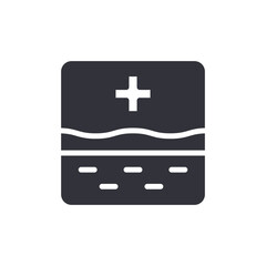 Skin Treatment Icon Showing Dermatology Therapy Solution