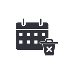 Calendar Remove Appointment Schedule Planning Event Icon
