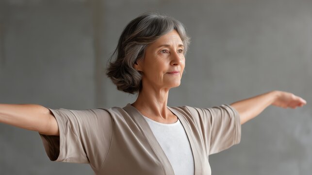 Elderly senior wellness and mobility exercise program promoting balance strength flexibility mental health and active aging for improved quality of life