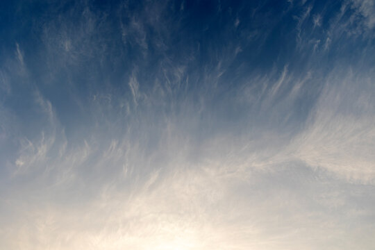 blue sky with clouds