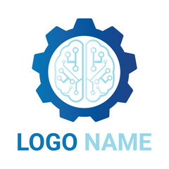 Futuristic Tech Logo Design