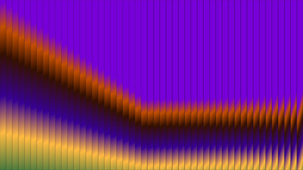 Abstract Gradient Wave Lines Background