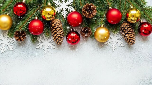 Christmas decoration festive winter holiday ornament background