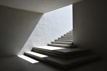 Naklejka premium stairway to the sky