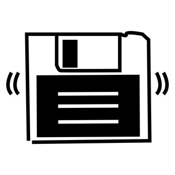 diskette computer vector illustration 