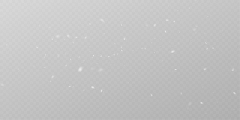Magic Falling Snow PNG Festive Frost Background.
