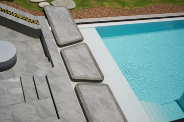 Contemporary Poolside Landscape Design