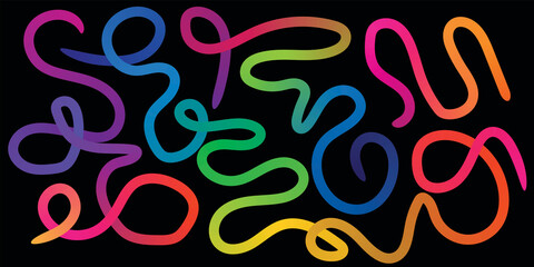 Abstract colorful background vector design pattern with pink art circles and texture