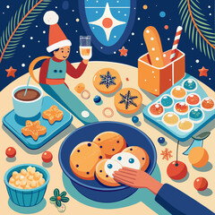 Baking Cookies for the Holidays