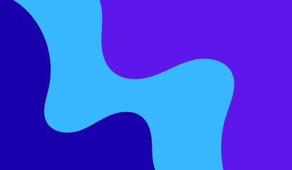Dynamic colorful background with vibrant wavy shapes for modern design projects, websites, or social media posts creating a trendy and eye catching look