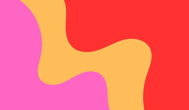 Vibrant groovy background with retro vibes in pink, orange, and red for creative projects and nostalgic designs, bringing a touch of vintage charm.