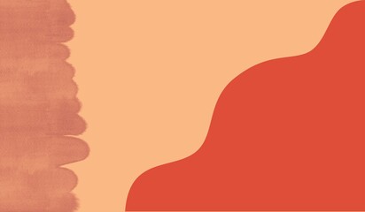 Abstract warm organic shapes and textures create a modern, vibrant background perfect for design projects and creative layouts