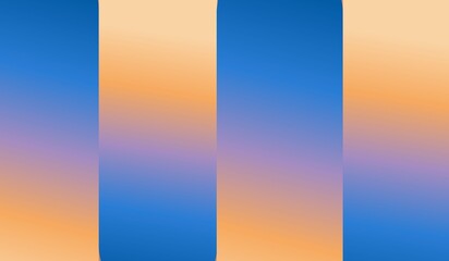 Vibrant gradient bands of blue and orange with soft rounded edges create a modern, energetic backdrop perfect for design projects.