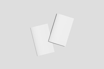 Blank Newspaper Mockup - 3D illustration