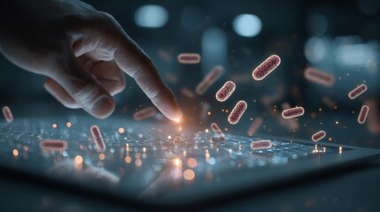 Futuristic healthcare: embracing the digital evolution of medicine. Contaminated air. Virtual medical records: a futuristic view of healthcare technologies. Viral contamination.