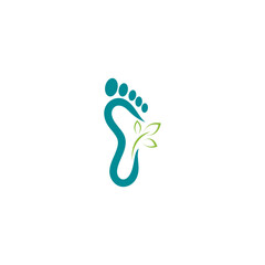 foot logo design template icon vector isolated