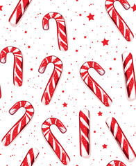 abstract high quality Christmas candy seamless pattern, cute wallpaper texture textile 