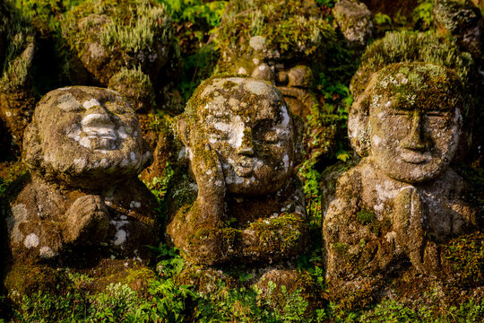 Otagi Nenbutsu-ji Temple, near Kyoto, Japan