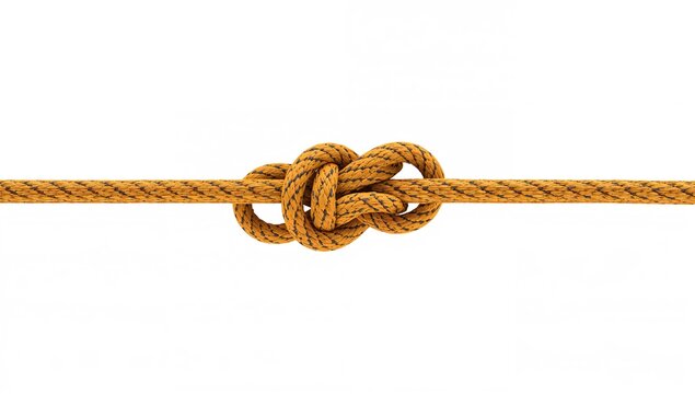 Unique friction hitch known as Prusik used in climbing and rescue operations