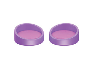 deformable basket chair icon 3d illustration render