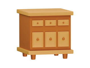 buffet icon 3d illustration render
