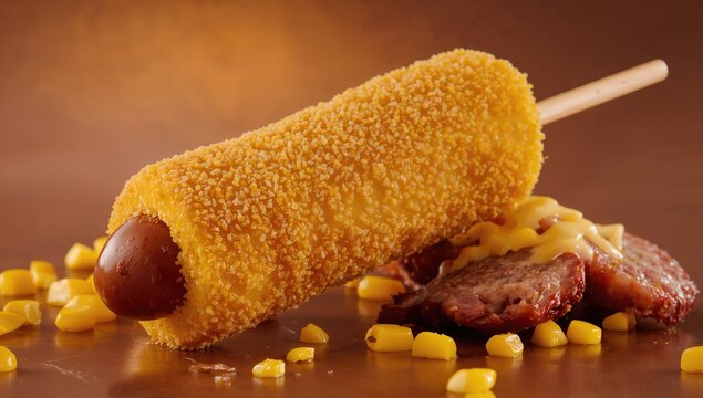 Corn dog, protein-rich snack option, National Corn Dog Day