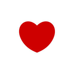 Vector image of game UI icon template asset transparent Heart or Love or Like button