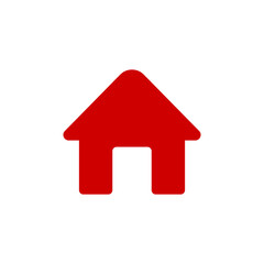 Vector image of game UI icon template asset transparent Home button