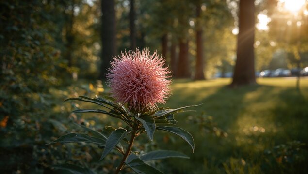 Lankaran acacia blossoms in summer, vibrant floral display, nature's beauty