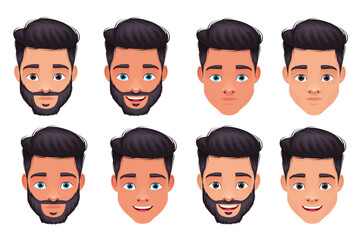 man face expressions