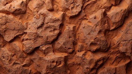Fototapeta premium Abstract clay formations creating a textured backdrop for design, suitable for editorial use
