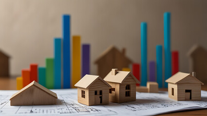 house made of colored pencils