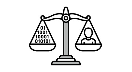 Ethical AI balancing human rights with digital innovation, a fair digital society, data privacy considerations, and responsible tech development