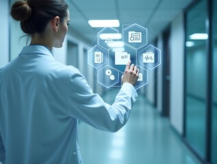 Futuristic Doctor Using Virtual Medical Interface in Hospital