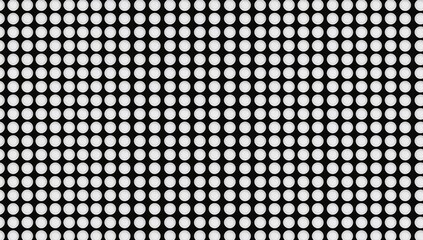 Black and white polka dot seamless design, suitable for textile applications like clothing and home decor