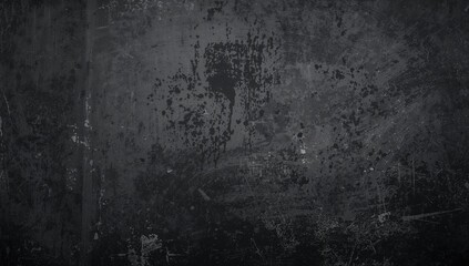 Fototapeta premium Black concrete wall texture, suitable for editorial header background