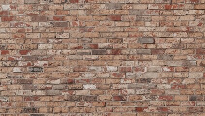 Obraz premium Brick wall texture material from industrial construction site, suitable for urban design, accessibility.