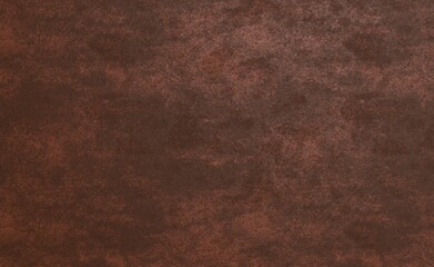 A detailed close-up of a rustic, uneven dark reddish-brown textured surface, featuring subtle variations in tone and a weathered, aged appearance