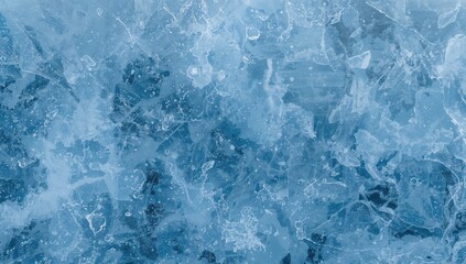 Textured ice block surface background, suitable for editorial header background