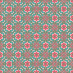 A geometric mandala blending graceful curves and vibrant colors, symbolizing the balance between nature and the mind. It evokes serenity and timeless beauty through rhythmic symmetry.