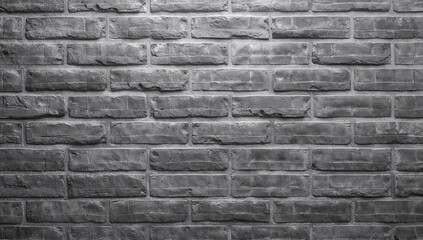Obraz premium Grey brick texture for urban design, erosion risk