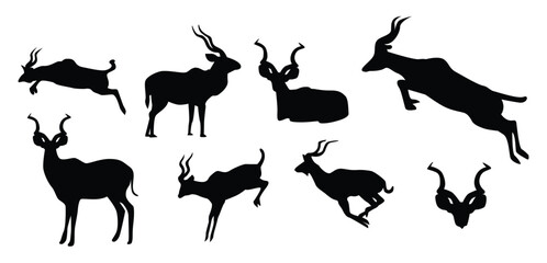 Siluetas Vector illustration