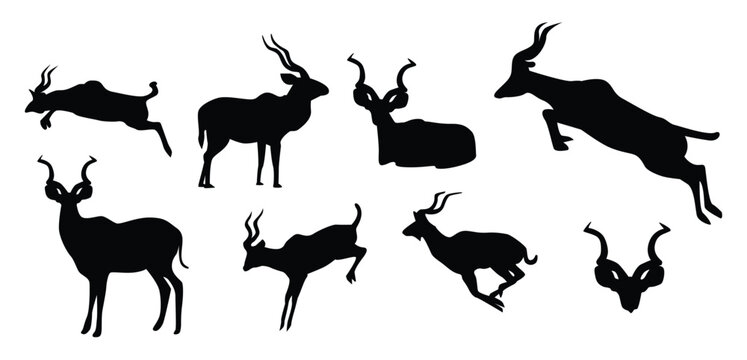 Siluetas Vector illustration