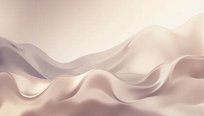 Abstract Silk Fabric Flow Background Luxury and Elegance