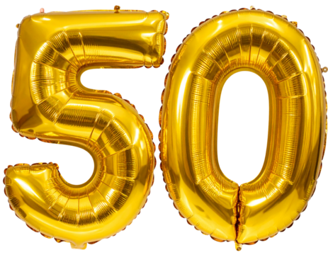  Birthday and Anniversary Party Prop, Transparent Background.