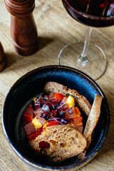 hot chocolate with cinnamon