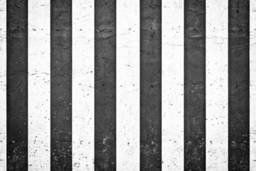 Black and white striped concrete wall background with grunge texture effect isolated on transparent background