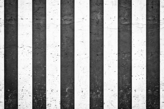 Black and white striped concrete wall background with grunge texture effect isolated on transparent background